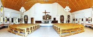 Wnętrze kaplicy